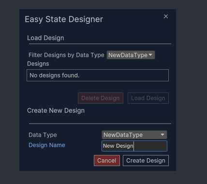 Create New Design